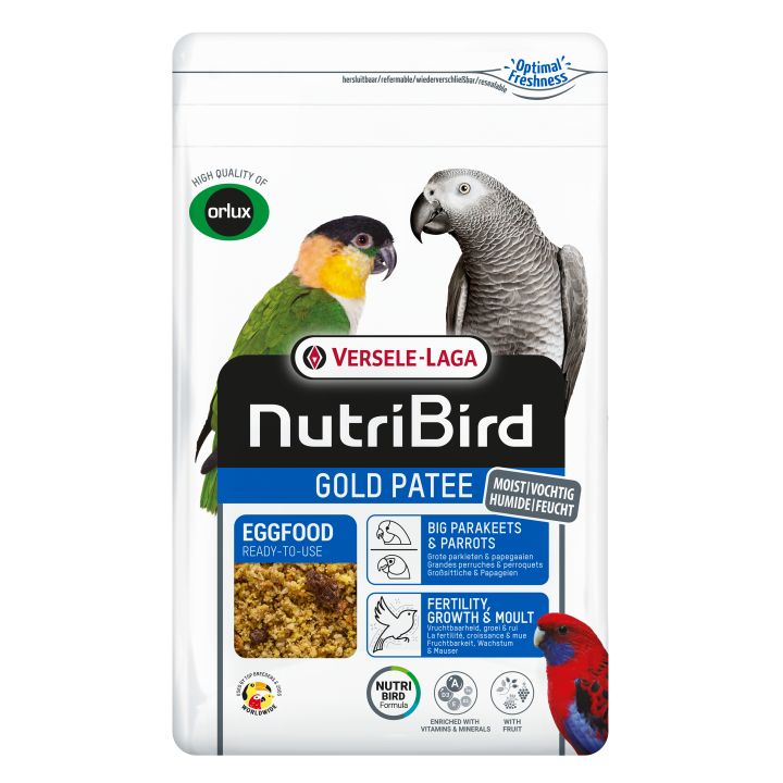 NUBI GP Grandes Periquitos & Loros 10 KG