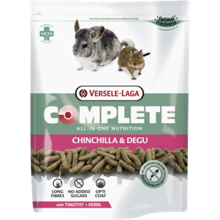 CHINCHILLA/DEGU COMPLETE  500 GRS.(UXC6)