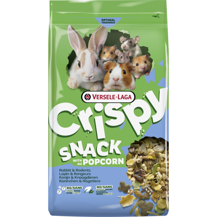 CRISPY SNACK POPCORN 1.750 KG. (UXC5)