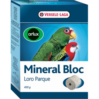 MINERAL BLOC LORO PARQUE 400 G(uxc12)