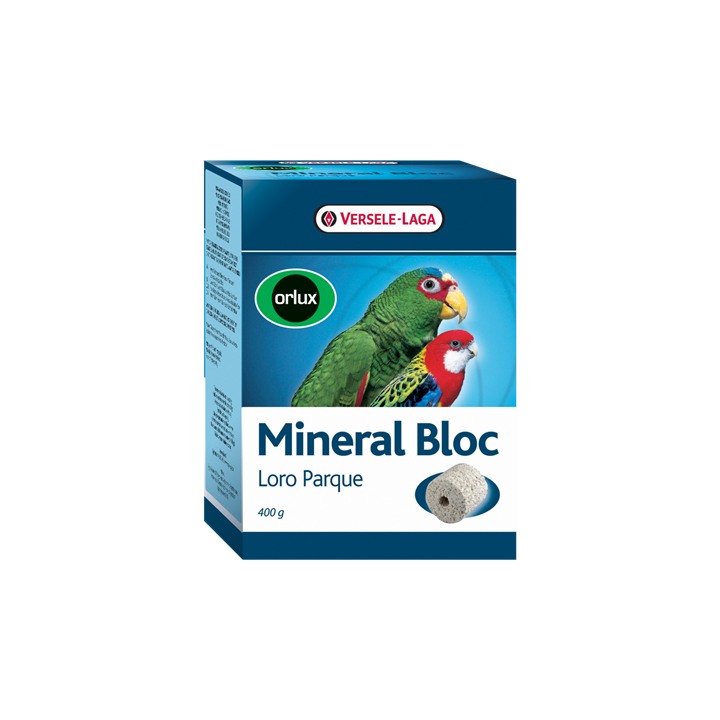 MINERAL BLOC LORO PARQUE 400 G(uxc12)