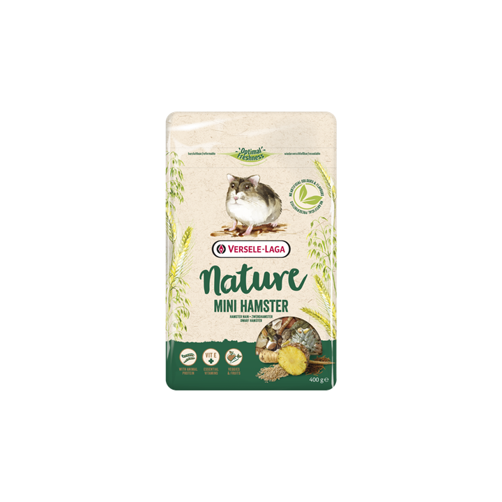 MINI HAMSTER NATURE NEW  400 G (UXC5)
